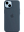 Силиконовый чехол MagSafe iPhone 14 Plus Синий шторм